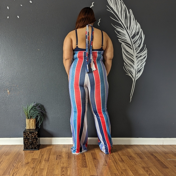 Shein Striped Jumpsuit - Picture 9 of 9